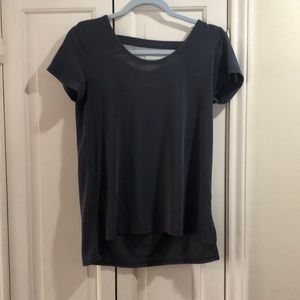 Dark gray blouse